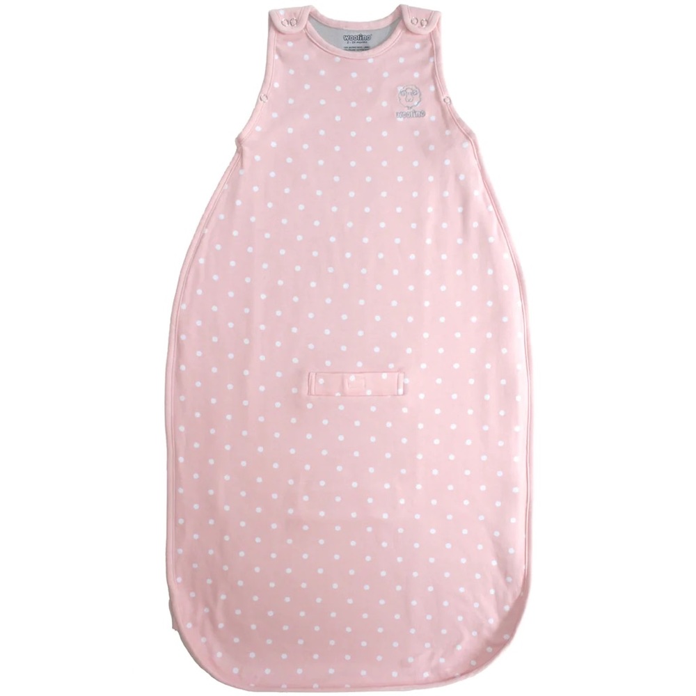 4 Season® Ultimate Baby Sleep Bag, Merino Wool & Organic Cotton, 2 Mo- 2Y, Rose